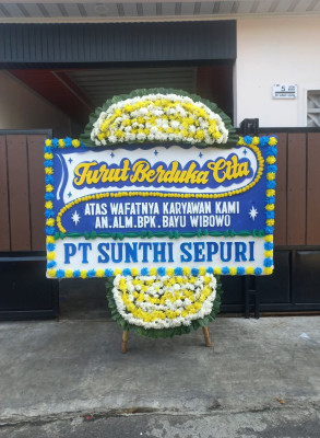 Papan Bunga Duka di Jambe